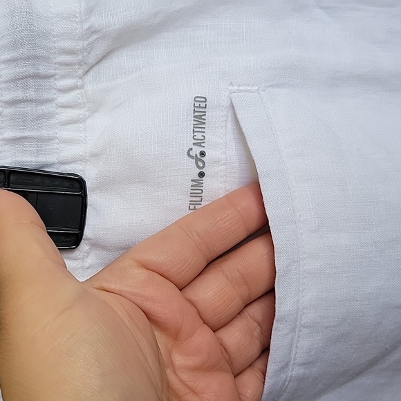 NWT. Ably 100%linen drawstring pants - Picture 10 of 12